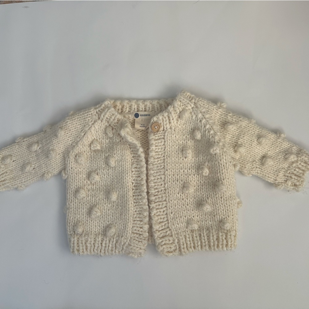 The Blueberry Hill Baby Sweater